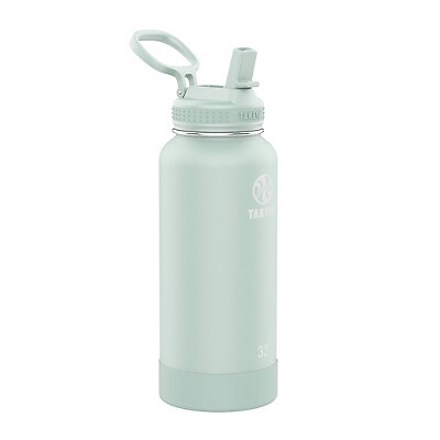 Takeya 32oz Actives Изолированная бутылка для воды из нержавеющей стали с соломенной крышкой - 4490₽