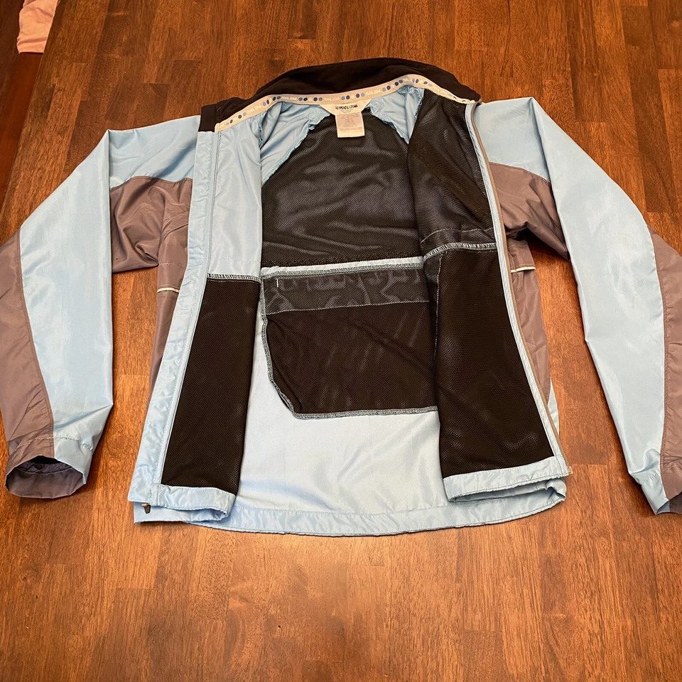 Pearl Izumi Wo. Chaqueta de Ciclismo Chaleco Talla M, Azul/Gris Cremallera Completa Mangas Convertibles Foto 4 de 4
