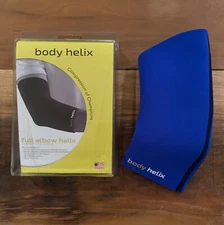 NEW-BODY HELIX Full Elbow Compression Sleeve SMALL 9.5-12.5"