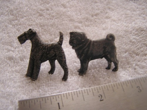 Lot of Two Vintage Kenart England Dog Pins