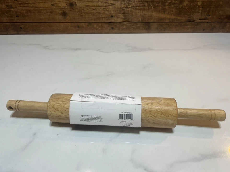 *Nuevo* Rodillo de madera clásico Farberware, 18"" Foto 3 de 4