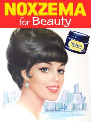 Noxzema Skin Cream for Beauty NEW METAL SIGN: 12x16'' Ships Free