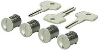 4 Pack Yakima Sks Locks 07204 Same Key System Lock Cores & Keys 4 Pack Yakima Sks Locks 07204 Same Key System Lock Cores & Keys