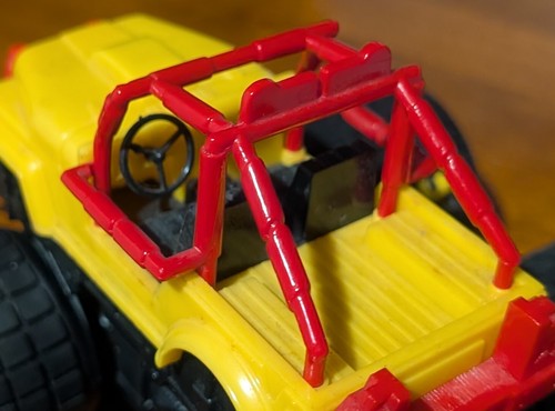 1985 Galoob Power Machines The Animal Swamper All Terrain Jeep Truck, Working - Picture 7 of 10