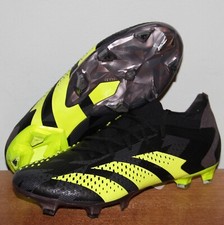 Adidas Predator Accuracy Injection.1 Low FG Soccer Cleats Men's 6.5 Black Yellow