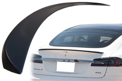 Aileron Arrière Non Peint En ABS Pour Tesla Model S 2012-2017 - Photo 1/4