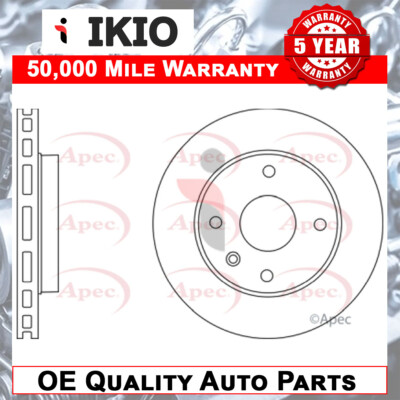 Fits Chevrolet Tacuma Epica Daewoo 1.6 1.8 2.0 D Brake Disc Front Ikio 96264591