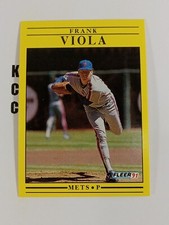 1991 Fleer MLB Baseball New York Mets #165 Frank Viola