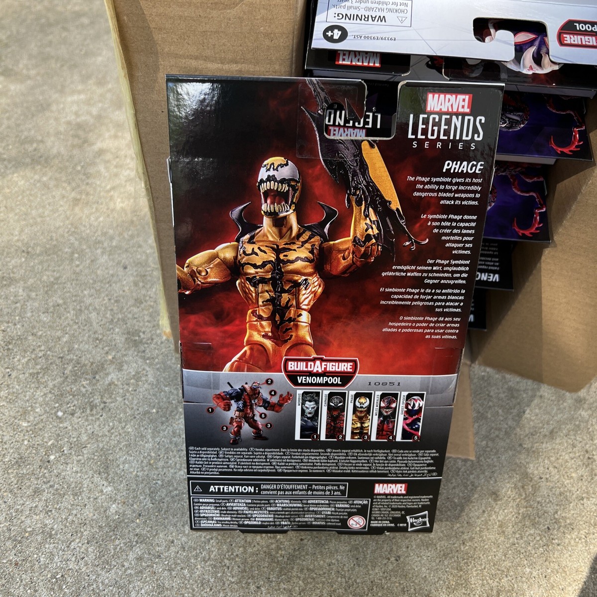 Marvel Legends Venom Phage 6 inch Collectible Action Figure Toy