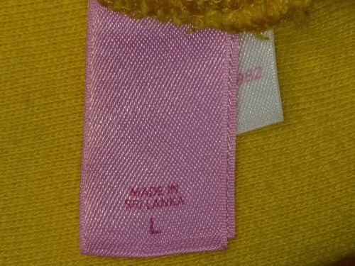 LSU Louisiana State University Tigers gelbes Sweatshirt Victoria's Secret PINK L - Bild 7 von 12