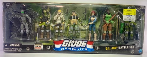 GI Joe Resolute: GI Joe Battle Set 2010 New (#20887)Gijoe resolute