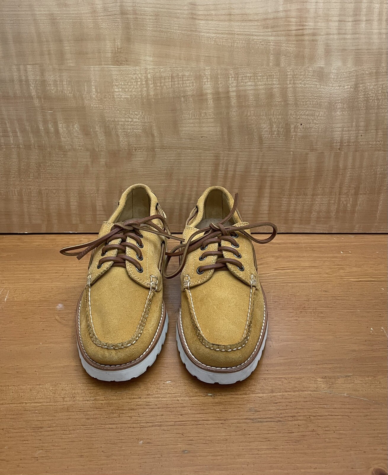 SAOLA GH BASS 9 uomini americani Uomo Ranger Camp Moc da uomo in pelle scamosciata giallo