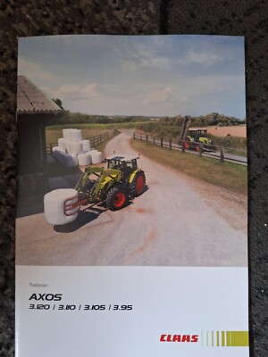 Claas Axos 0125 Brochure Tractor Tractor