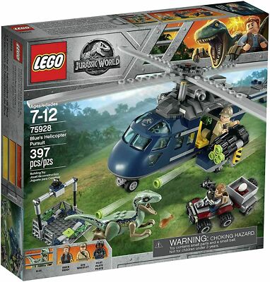 Lego Jurassic World 75928 BLUE'S HELICOPTER PURSUIT Raptor Owen