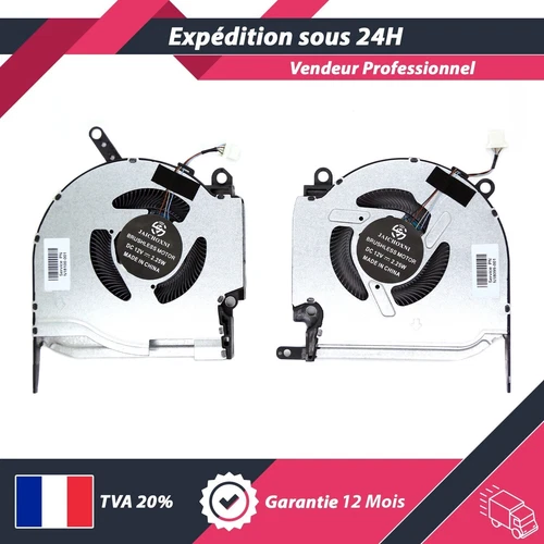 VENTILATEURS CPU & GPU FAN HP OMEN 16-N0001NE / 16-N0001NF / 16-N0001NH