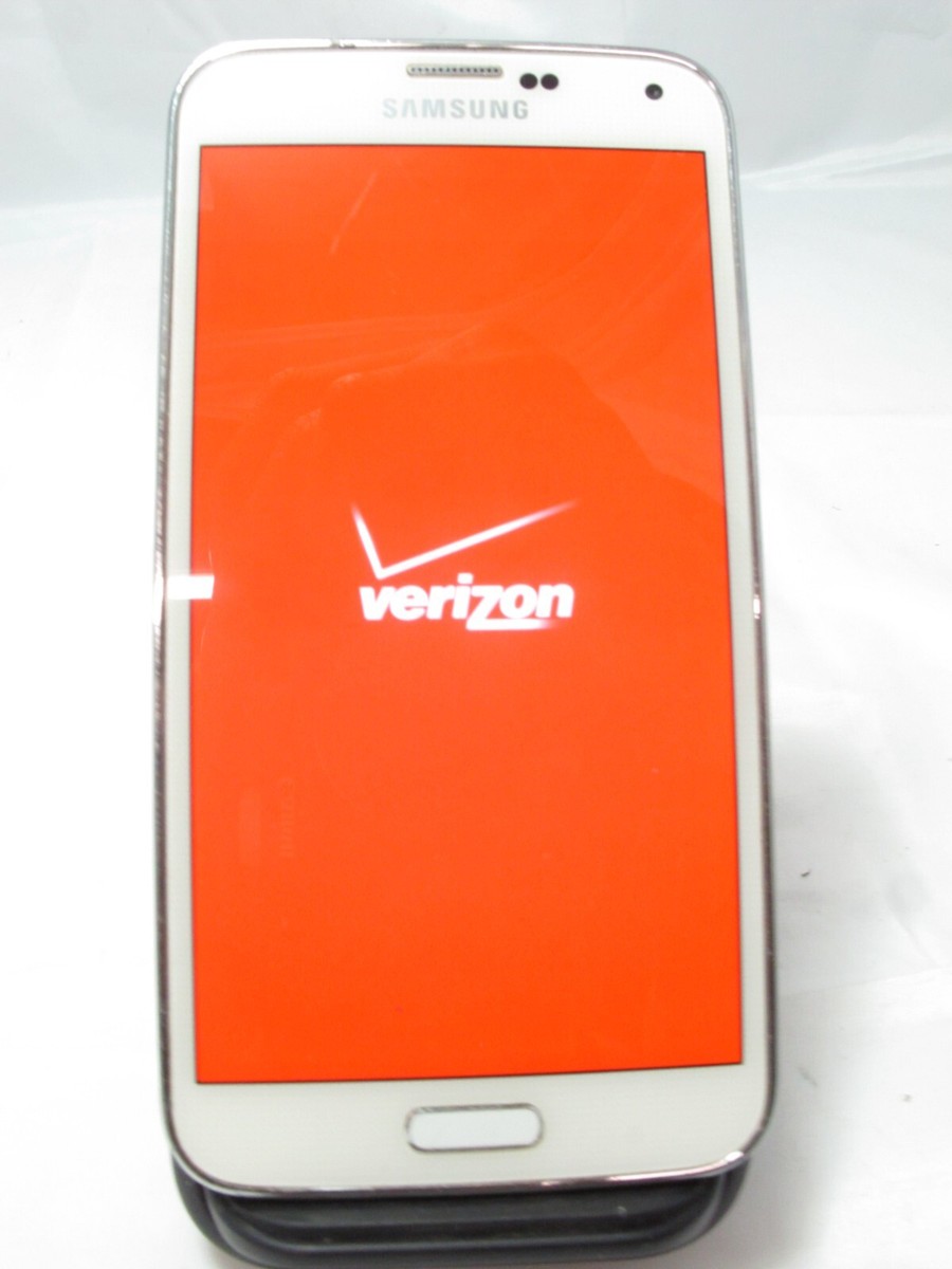 Samsung Galaxy S5 (SM-G900V) Verizon White Bar Smartphone Factory