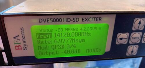 ADVENT VISLINK DVE5000 HD-SD ENCODER, ASI INPUT, L-BAND OUTPUT, EC - Picture 1 of 5