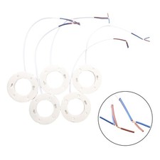 For GX53 Lamps GX53 Base Fitting GX53 Light Bulbs Tool Conversion Base 5pcs
