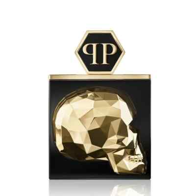 Philipp Philipp The Skull Gold Eau De Parfum 125ml EDP  Unisex New&Sealed