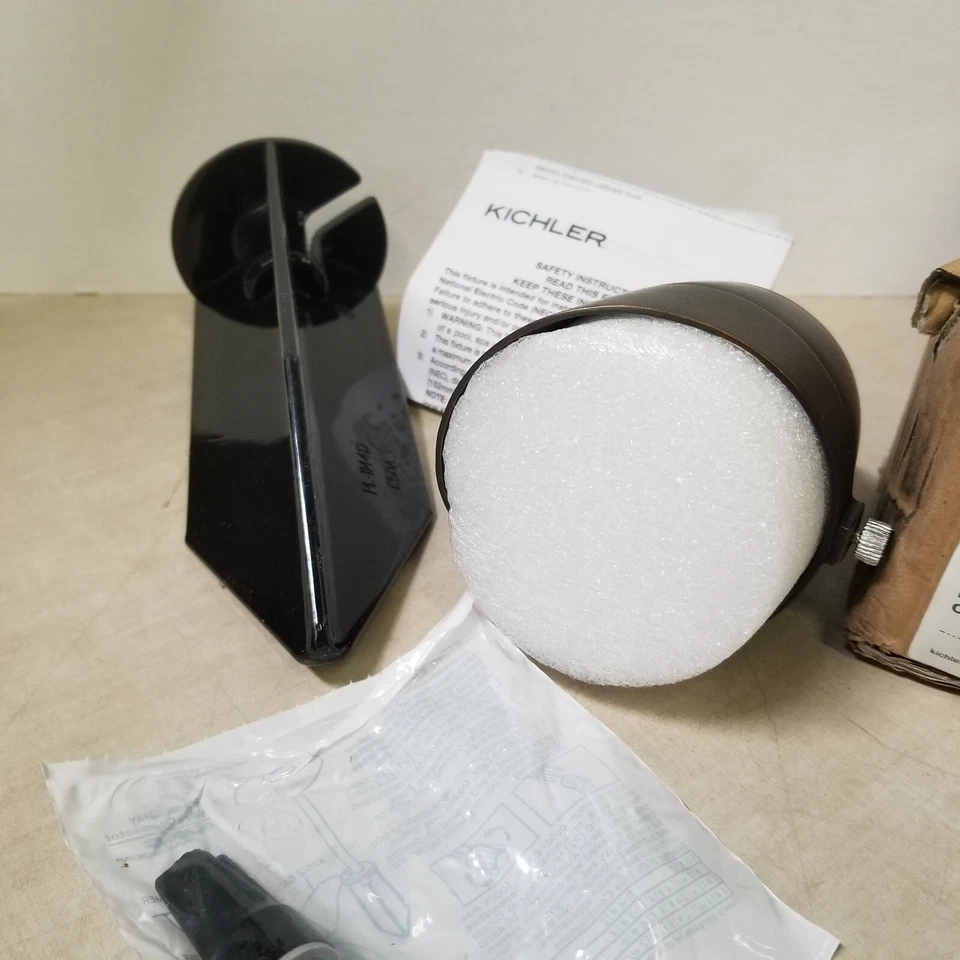 Kichler Lighting 16158CBR30 Landscape - 2.5W 3 LED Spot or Flood Accent Light - Image 3 of 4