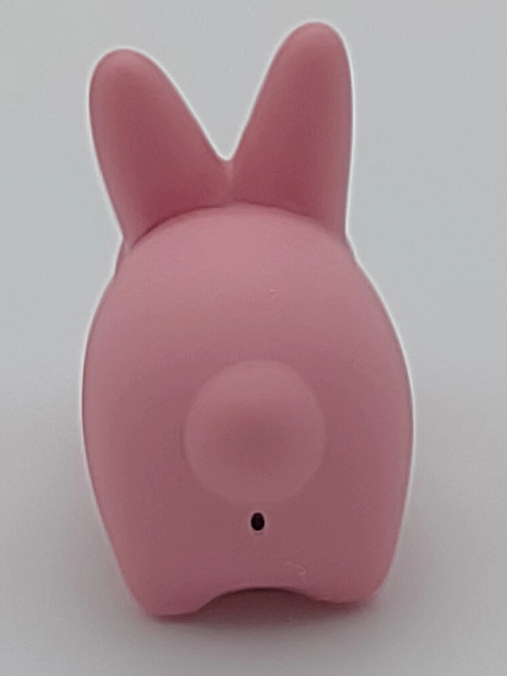 Kidrobot Happy Labbit Pink Mustache 1.3" Vinyl Figure Mini Series Stache Kozik - Image 4 of 4