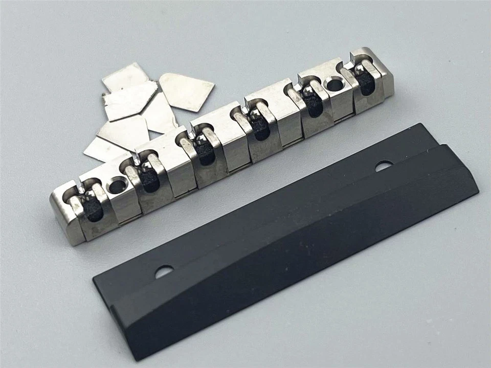 LSR Roller Guitar Nut Upgrade Kit Stainless Steel  For Fender Strat & Tele - Image 2 of 4