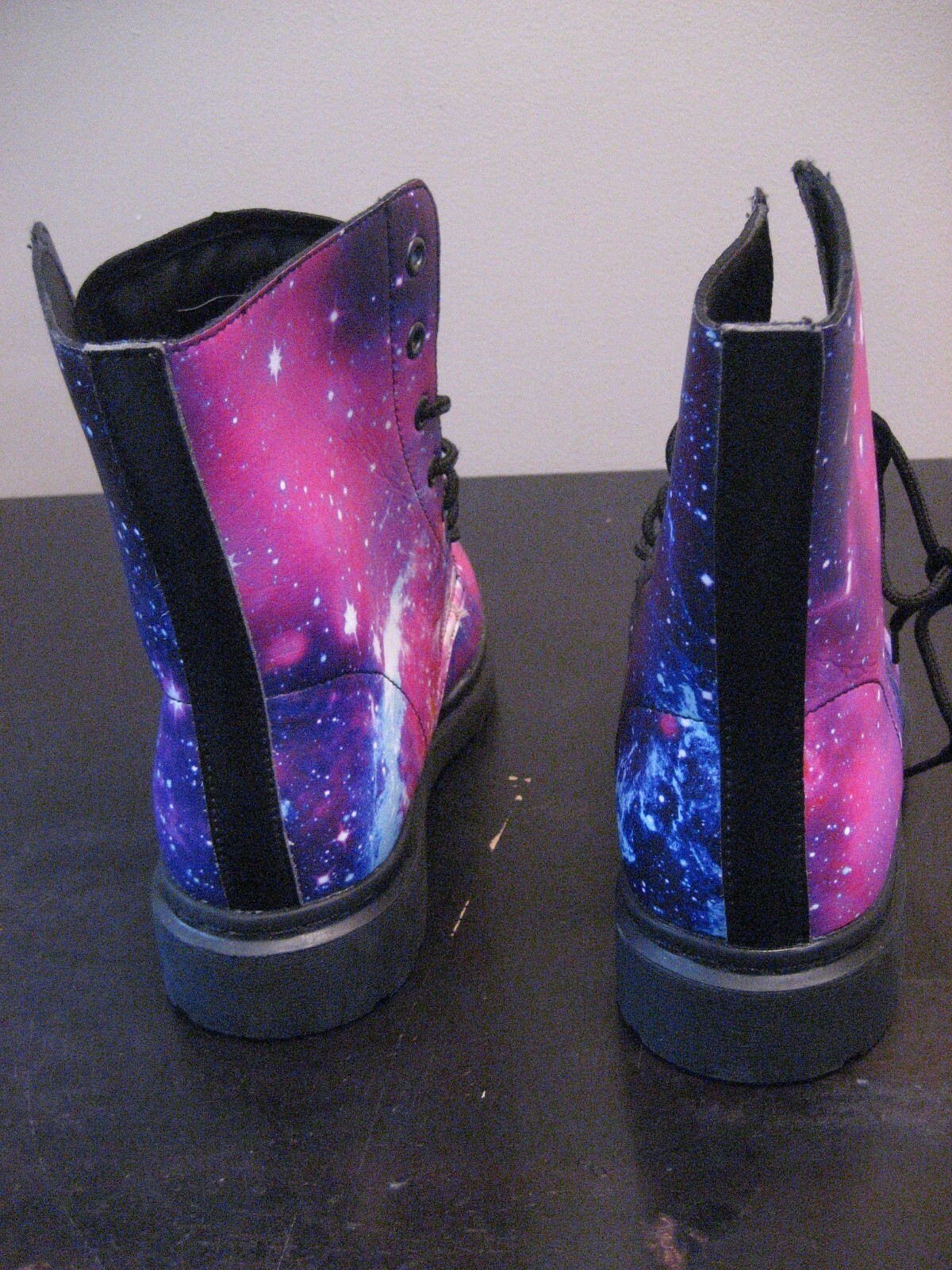 ELECTRO THREADS Multicolor GALAXY Combat Boots Un… - image 5