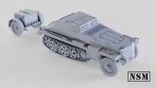 NSM Sd. Kfz. 252 Munitions Halftrack, 1/56th Scale, 28mm For Bolt Action.