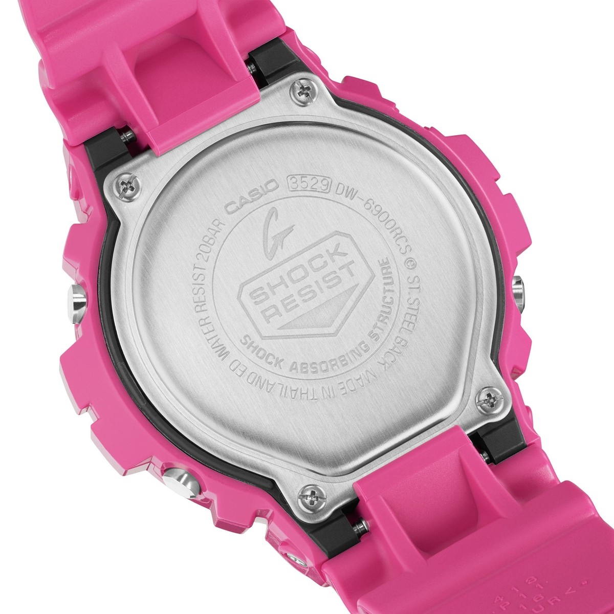 G-SHOCK DW-6900RCS-4JF デジタル　6230 CASIO G-SHOCK DW-6900RCS-4JF CRAZY COLORS 2024 Digital Watch Pink