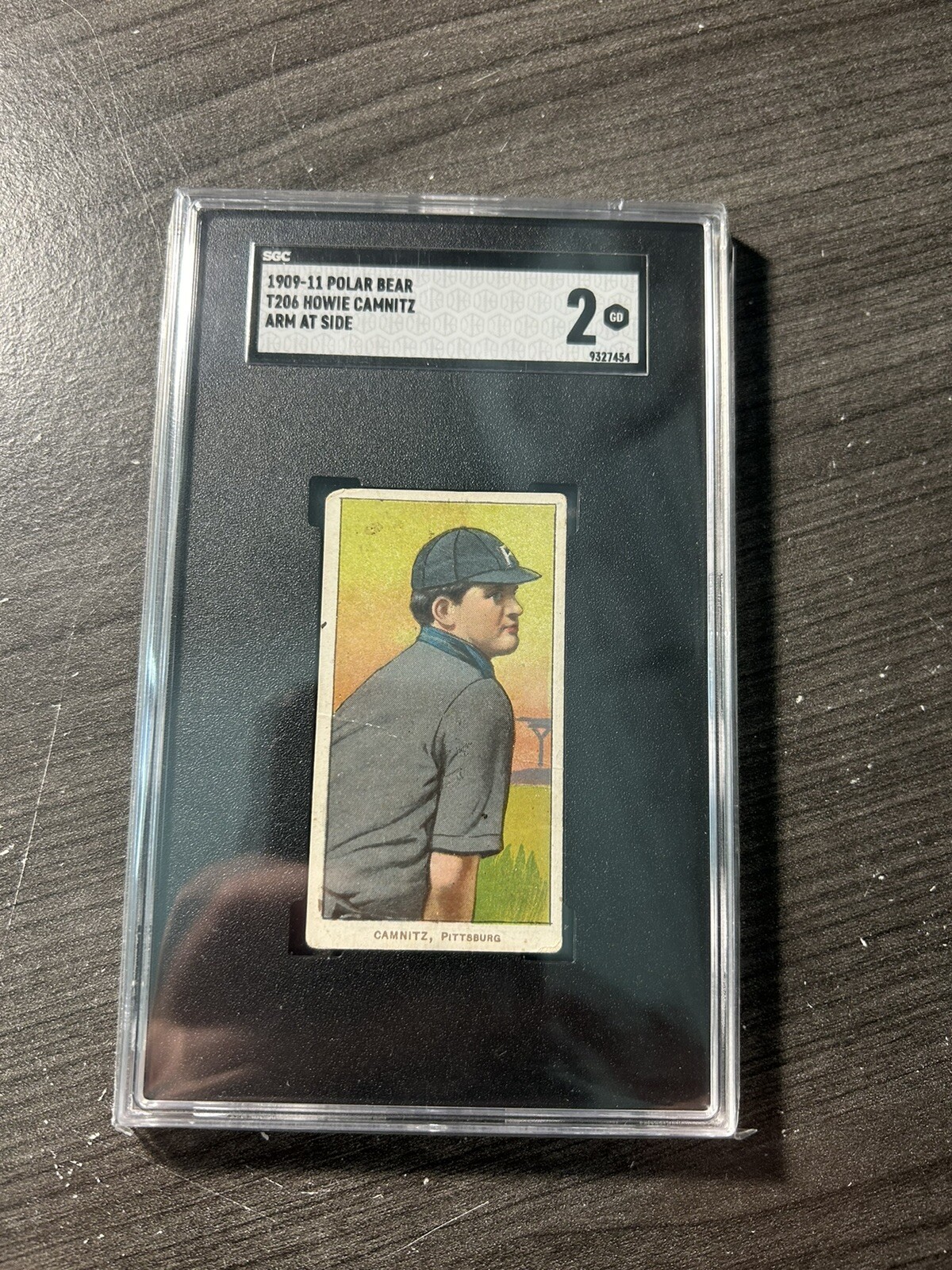 1911 Polar Bear Cigarettes T206 Howie Camnitz Arm At Side SGC 2 Sb2