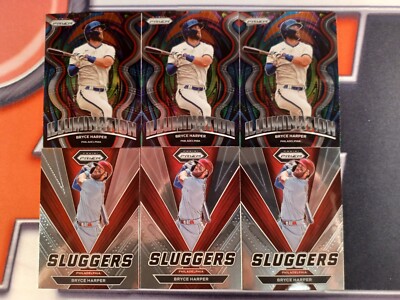 2022 Panini Prizm BRYCE HARPER Philadelphia Phillies LOT (x6)