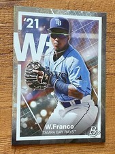 2021 BOWMAN PLATINUM BASEBALL WANDER FRANCO PRECIOUS ELEMENTS Wf CARD No.12