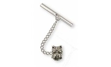 Westie Tie Tack Jewelry Sterling Silver Handmade West Highland White Terrier Tie