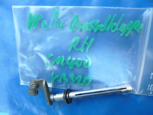Honda CM 400 T  Vergaser Typ VB 31 D  Welle Drosselklappe RH Shaft Carburetor