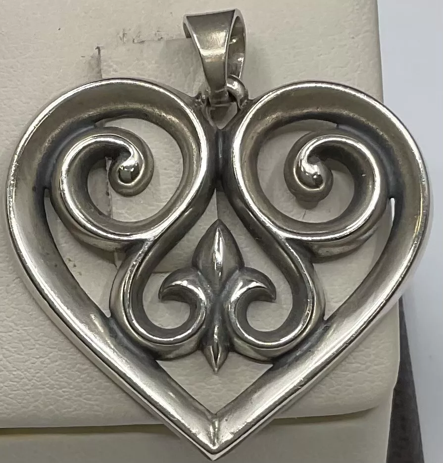James avery shop heart pendant