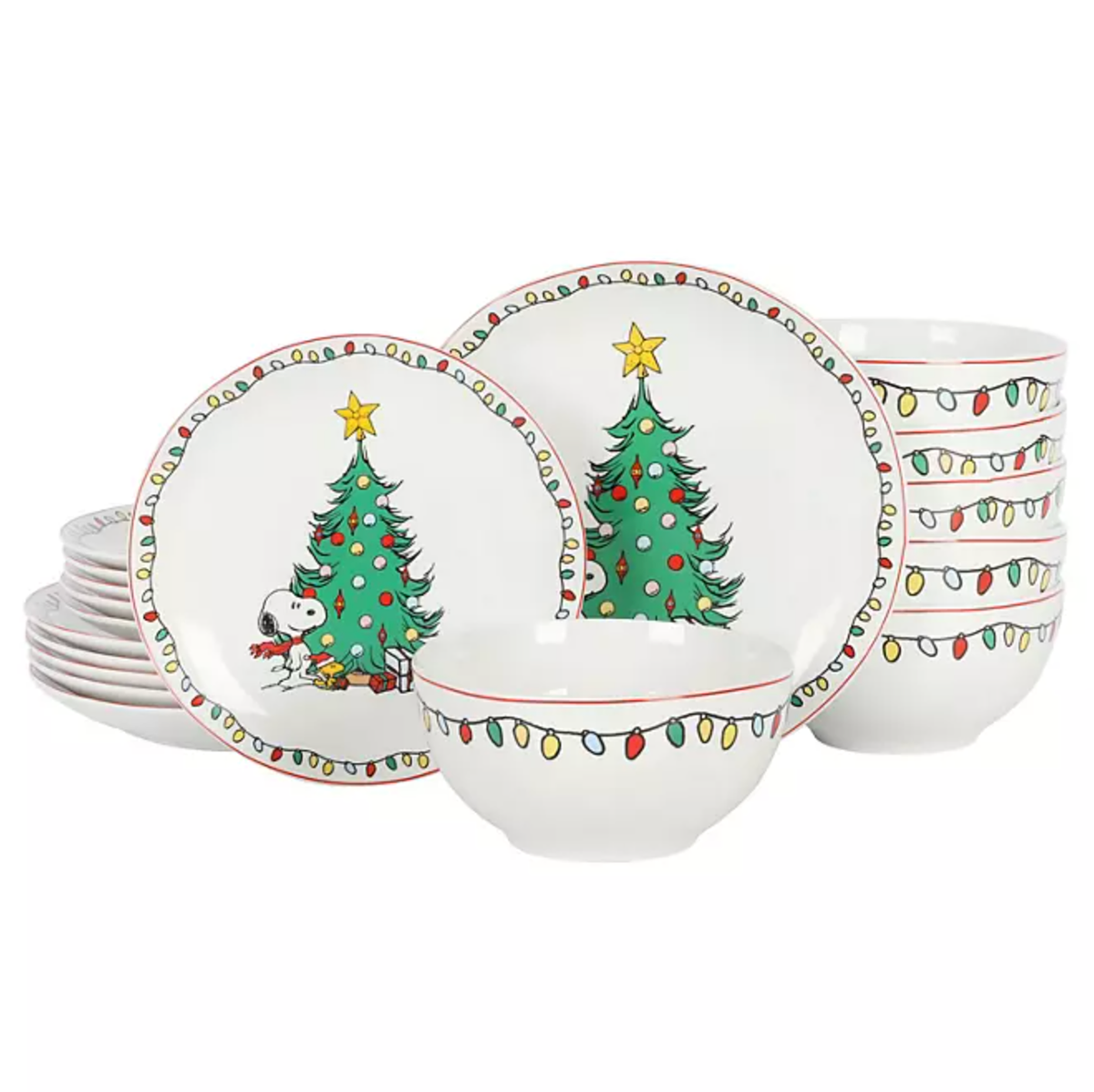 Peanuts Holiday Christmas Dinnerware Set: Festive Charm for Your Table 3 Peanuts Holiday Christmas Dinnerware Set: Festive Charm for Your Table