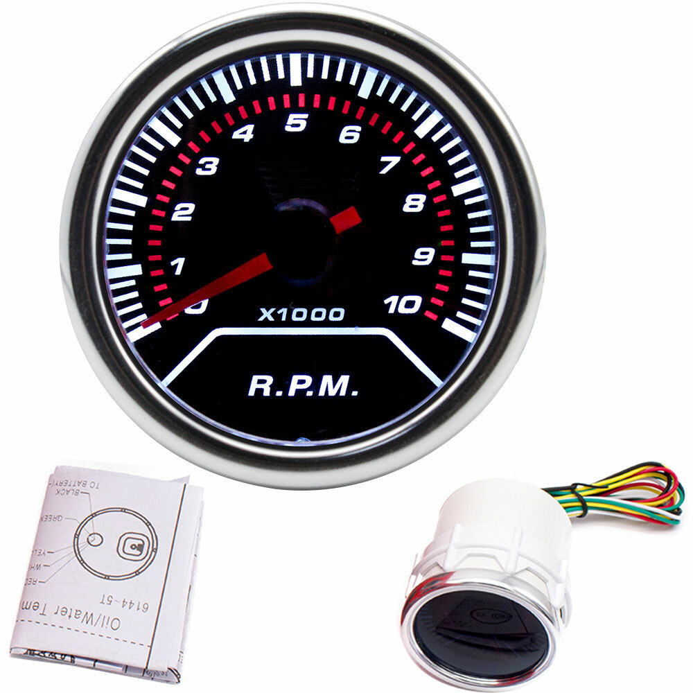 2'' 52mm LED Car Auto Water/Oil Temp/Pressure/Tacho/Boost - Foto 10