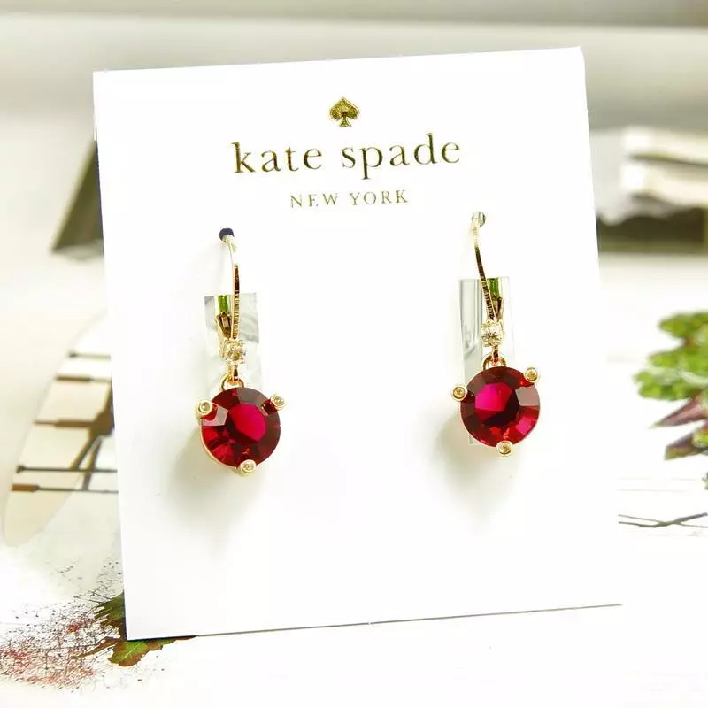 Kate spade rise hotsell and shine leverback earrings