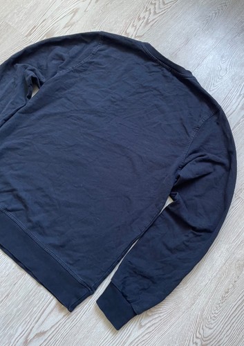 Dolce Gabbana Milano Italia smal logo navy blue mens sweatshirt size M - 第 7/16 張圖片