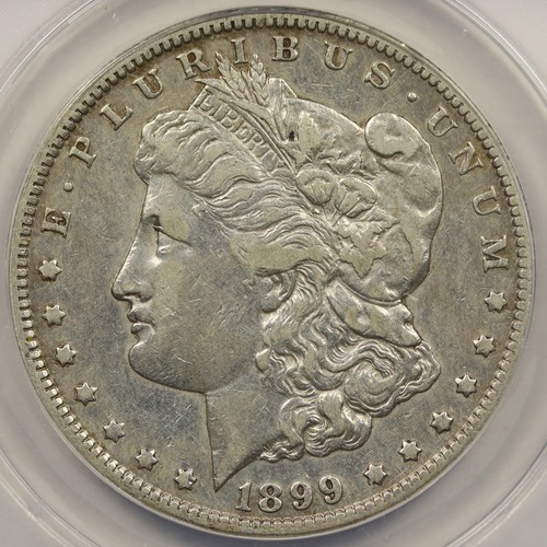 1899-O $1 Top-100 Morgan Dollar VAM-32 Micro O ANACS VF30 Details Cleaned - Picture 3 of 4