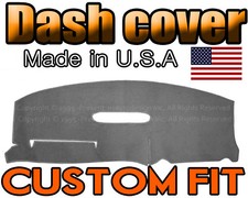 Fits 1996-2000  Dodge Caravan Dash Cover Mat Dashboard Pad Charcoal Grey