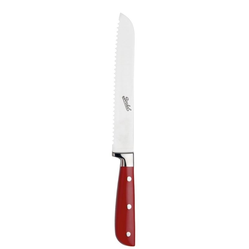 Coltello da Pane Berkel Classic Line Acciaio Speciale 20 cm Rosso