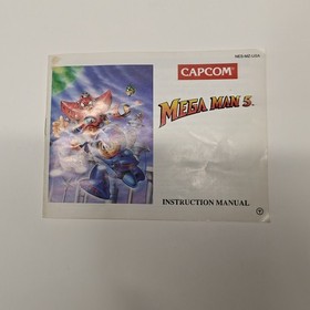 Authentic Mega Man 5 ( Nintendo ) NES CIB Complete - Good Condition -  - TESTED!