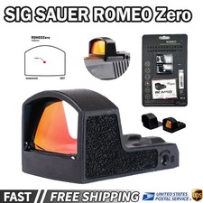SIG SAUER ROMEO Zero 1x24mm Red Dot 3MOA Compact Dot Sight for RMSc SOR01300 New