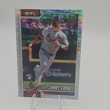 Topps Jimmy Crooks III St. Louis Cardinals 2026 Series 1 Rookie Opening Day #73