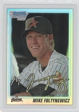 2010 Bowman Draft Chrome Draft Picks Refractor Mike Foltynewicz #BDPP71 9y7