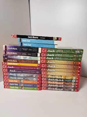 .Hack G.U+ G.U cell xxxx albuster another birth link 4koma Manga Complete 27vols