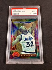 1993 Topps Finest SHAQUILLE O’NEAL PSA 9 MINT #3 