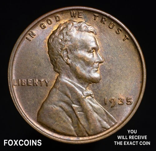✅ 1935-P Lincoln Wheat Cent. VERY NICE EARLY DATE.  UNC