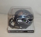 Certified Autographed Justin Forsett 20 Seattle Seahawks NFL Mini Helmet Riddell